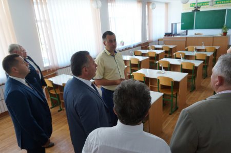 Делегація з Польші у навчальних закладах району Делегація з Польші у навчальних закладах району